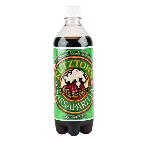 Amishtastes Kutztown Sodas Variety Pack- Sarsaparilla, Birch Beer, White Birch Beer, Root Beer- Kutztown "nix Besser" Pa Dutch Style, 24 Oz. Pack Of 12