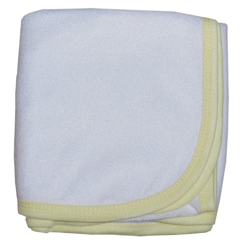 Bambini Baby Unisex Yellow Printed Terry Hooded Infant Bath Towel Bulk