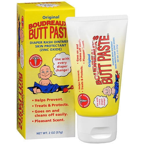 Boudreaux's Butt Paste Diaper Rash Ointment Original 2 Oz