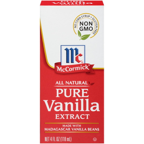 Mccormick All Natural Pure Vanilla Extract, 4 Fl Oz