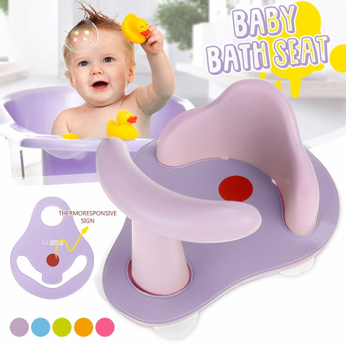 Baby Bath Seat Mat Infant Bathtub Seat Pad Baby Bath Support Chair Mat