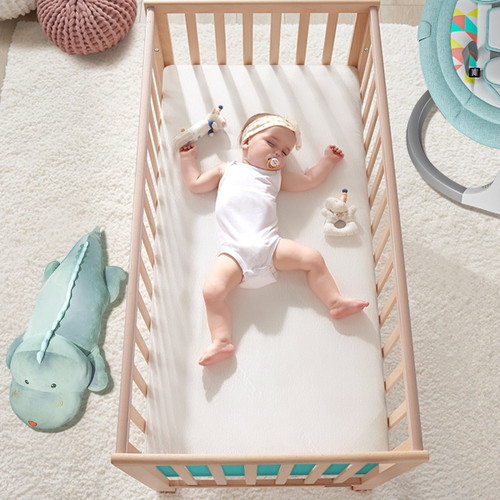 Crib Mattress,bioby Dual-sided Baby Mattress With Premium Memory Foam For Infant & Toddler,2-stage Hypoallergenic Baby Mattress, Waterproof & Washable & Breathable