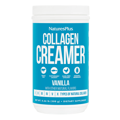 Vanilla Collagen Creamer Nature's Plus 0.66 Oz Powder