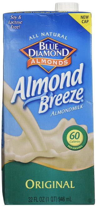 (12 Pack)almond Breeze Original Almond Milk, 32 Fl Oz