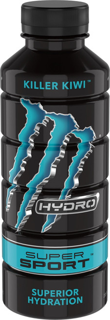 (12 Bottles) Monster Hydro Ss Killer Kiwi, Water + Energy 20 Fl Oz