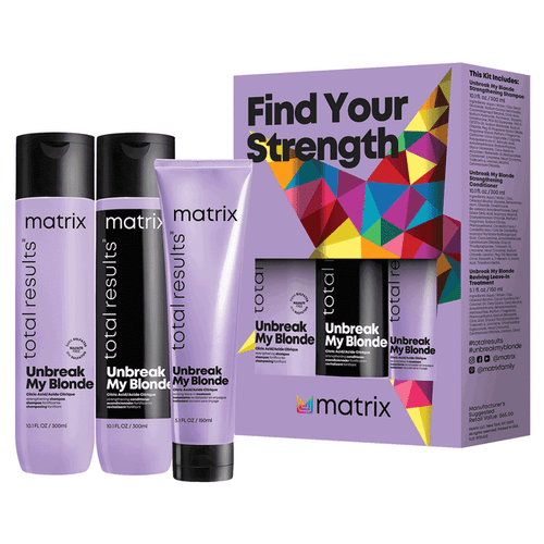 Unbreak My Blonde Gift Set Total Results By Matrix