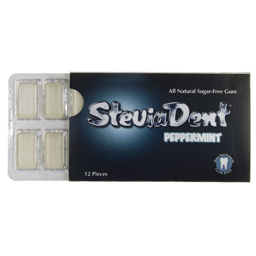 Stevita - Steviadent Chewing Gum Peppermint - 12 Piece(s)