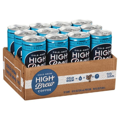 High Brew Coffee Mexican Vanilla 8 Oz. 12/pk Hbc00501