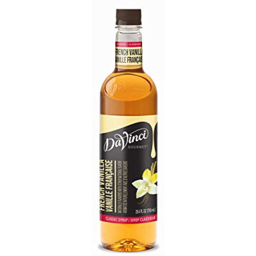 Davinci Gourmet Classic French Vanilla Syrup, 25.4 Ounce (pack Of 4)