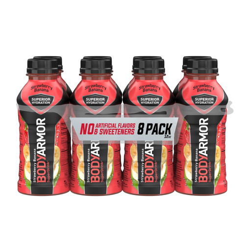 Bodyarmor Sports Drink, Strawberry Banana, 12 Fl Oz,  8 Ct