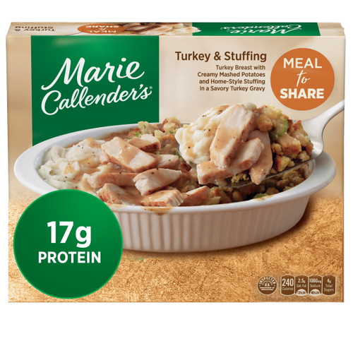 Marie Callender's Meal To Share Multi-serve Frozen Dinner, Turkey & Stuffing, 24 Ounce