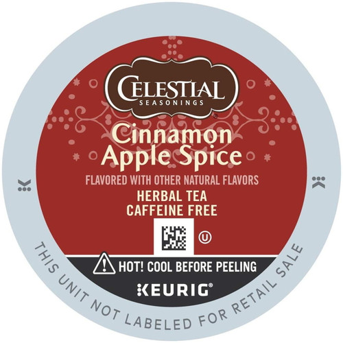 Celestial Seasonings Tea Cinnamon Apple Spice Keurig Single-serve K-cup Pods, 24 Count