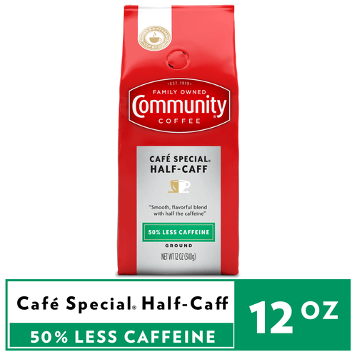Community Coffee Cafe Special Half - Caff 12 Ounce Bag