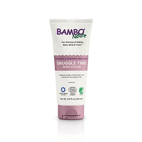 Bambo Nature Snuggle Time Body Lotion, 3.4 Fl Oz Tube