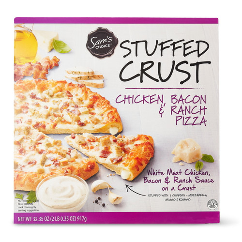 Sam's Choice Stuffed Crust Chicken, Bacon & Ranch Pizza, 32.35 Oz
