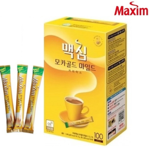 Dongsuh Maxim Mocha Gold Mild Coffee Mix - 100pks