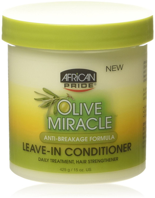 African Pride Olive Miracle Leave-in Conditioner 15 Oz