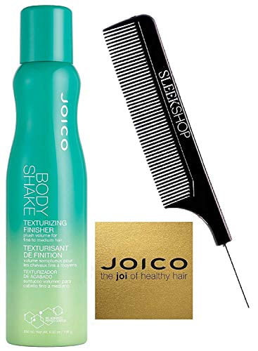 Joico Body Shake Texturizing Finisher, Plush Volume For Fine To Medium Hair (with Sleek Steel Pin Tail) (body Shake, 6.92 Oz)