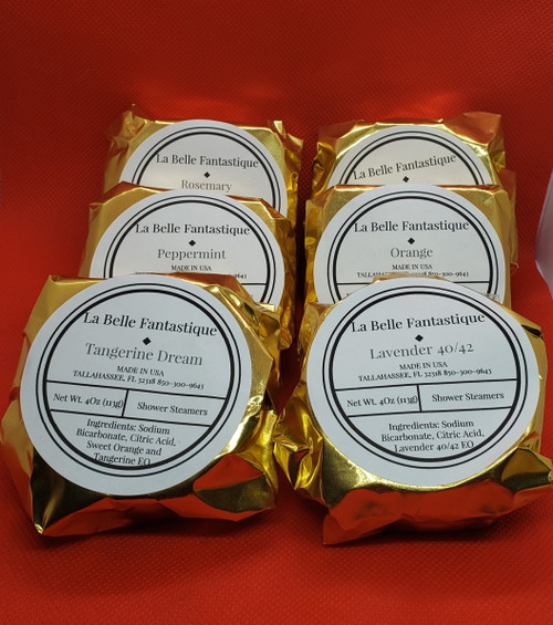 La Belle Fantastique Shower Steamers | Fizzy Steamers | Get Well Soon Gift | Friend Gift | Stocking Stocker | Christmas Gift