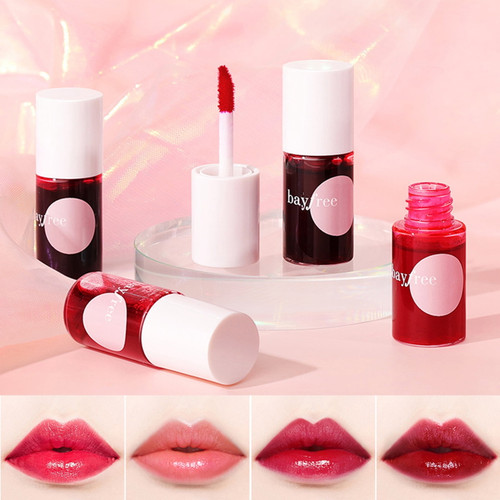 Kinzd 7.1ml Lip Stain Waterproof Dual-use Natural Effect Lips Eyes Cheeks Liquid Lip Tint For Beauty