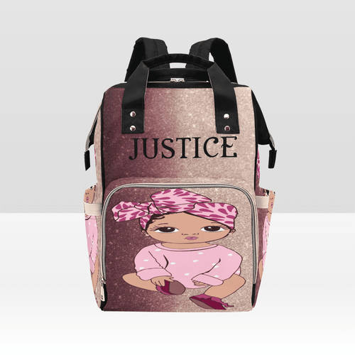 Headwrap Baby Girl Diaper Bag