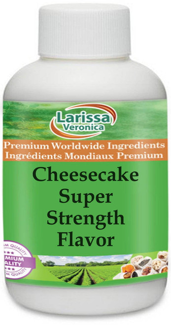 Larissa Veronica Cheesecake Super Strength Flavor, (cheesecake, 16 Oz, 1-pack, Zin: 527611)