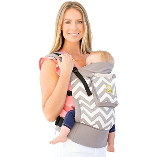 Lllbaby 4-in-1 Essentials Original Ergonomic Baby & Child Carrier, Chevron - 100% Cotton