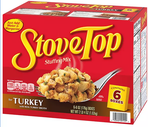 Kraft Stove Top Turkey Stuffing Mix (6 Oz., 6 Pk.)