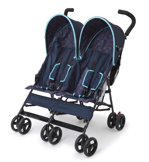 Delta Children Lx Side By Side Double Stroller, Night Sky