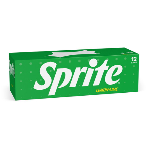 Sprite Lemon Lime Soda Soft Drinks, 12 Fl Oz, 12 Pack