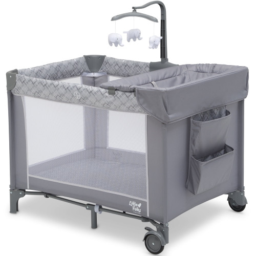 Little Folks By Delta Children Lx Deluxe Play Yard With Removable Bassinet And Changing Table By Delta Children, Square Root