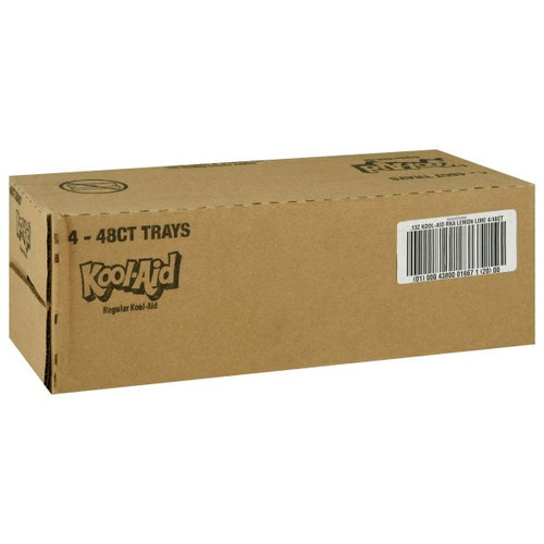 Kool Aid Lemon Lime Drink Mix (48 Packets) Lemon-lime 0.13 Ounce (pack Of 48)