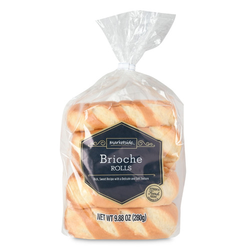 Marketside Brioche Rolls, 9.88 Oz, 8 Count