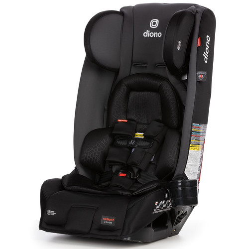 Diono Radian 3rxt All-in-one Convertible Car Seat, Slim Fit 3 Across, Gray