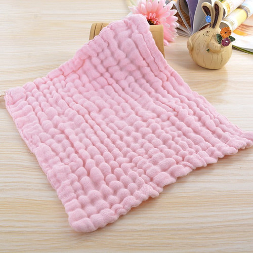 [big Clear!]six-layer Gauze Kids Towels Cotton Kids Handkerchief Square Towel Muslin Cotton Infant Face Towel Wipe Cloth Appease Towel 30x30cm