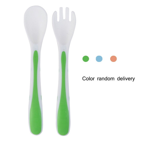 Dicasser Baby Cutlery Set Infant Cutlery Fork Spoon