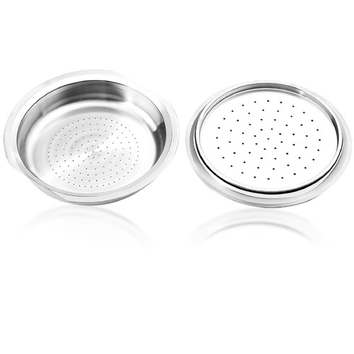 Tomfoto Stainless Steel Coffee Capsule Refillable Coffee Capsules Espresso Capsules Compatible With Senseo Coffee Machine