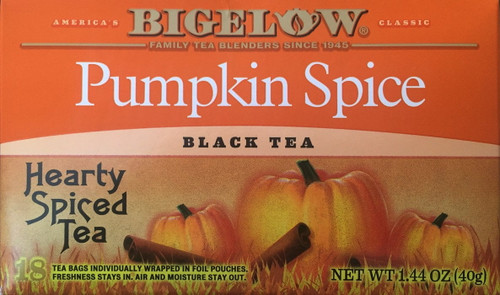 Bigelow Tea Pumpkin Spice, 1.44 Oz