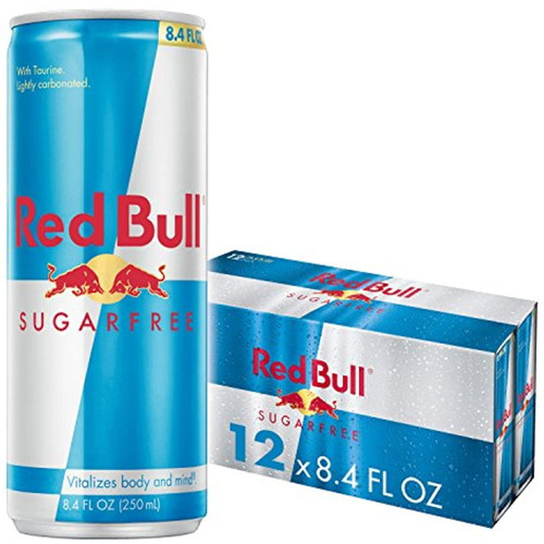 Red Bull Sugarfree, Energy Drink, 8.4-fl Oz (12 Pack)