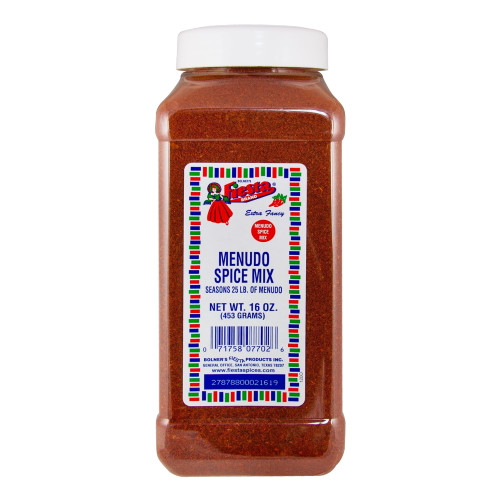 Fiesta Brand Menudo Spice Mix, 16 Oz Jar