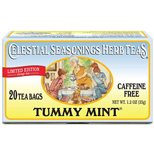 Celestial Seasonings Herbal Tea, Tummy Mint, 20 Count