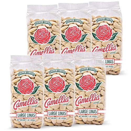 Camellia Brand Dry Large Lima Beans 1lb (6pk)