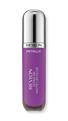 Revlon Ultra Hd Metallic Matte Liquid Lipcolor, Liquid Lipstick, 100% Wax-free, Dazzle