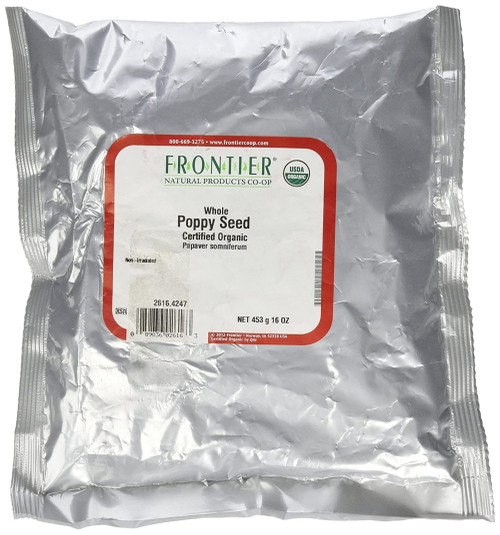 Frontier, Poppy Seed Whole Organic