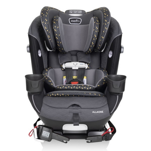 Evenflo All4one All-in-1 Convertible Car Seat With Sensorsafe (knight Gold)