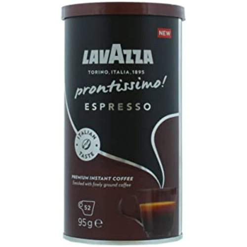 Lavazza Prontissimo Espresso Premium Instant Coffee 95g