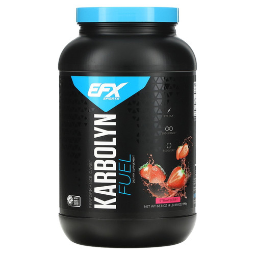 Karbolyn Fuel, Strawberry, 68.8 Oz (1,950 G), Efx Sports