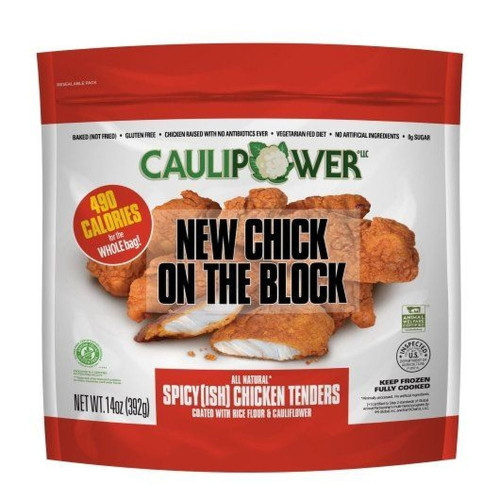 Caulipower All Natural Spicy Chicken Tenders, 14 Ounce -- 8 Per Case.