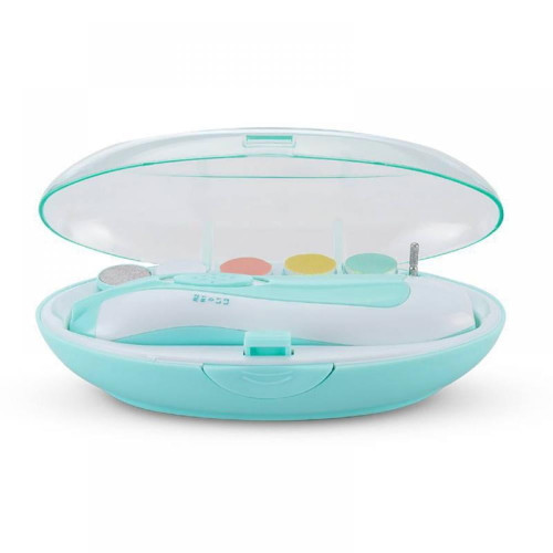 Baby Electric Nail Trimmer Set Infant Newborn Safe Care Nail Clipper Cutter