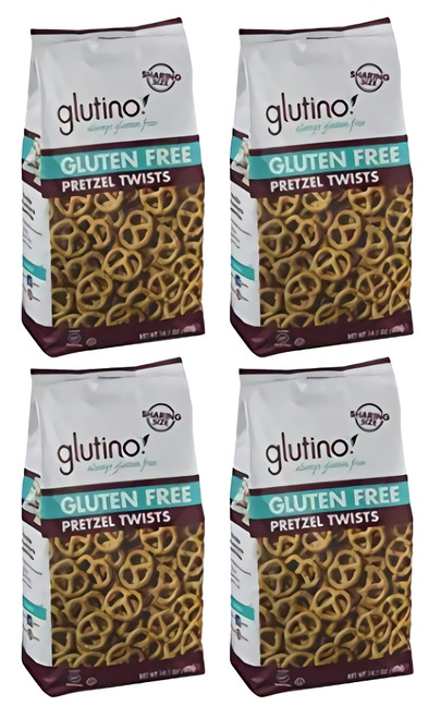 Glutino Gluten Free Pretzel Twists 14.1 Oz. Bag (pack Of 4)